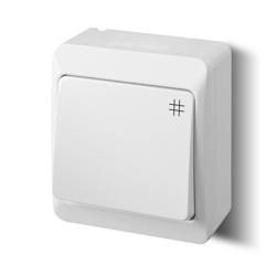 HERMES Łącznik krzyżowy biały IP44 0338-02