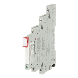 ABB Przekaźnik interfejsowy zmontowany 1c/o, A1-A2=24VAC/DC, Wyjście=6A/250VAC; CR-S024VADC1CRS