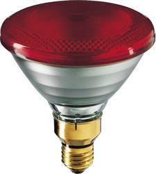 PHILIPS Promiennik podczerwieni InfraRed IR175C RED Czerowny PAR38 Moc: 175W 230V E27