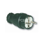 PCE Wtyczka gumowa 16A 2p+Z 0521-sr