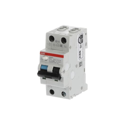 ABB Wyłącznik różnicowo-prądowy z członem nadprądowym DS201 B10A/0,03; typ A; I=10A; In= 30mA