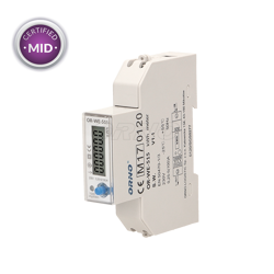 Licznik  1-fazowy energii elektrycznej 100A,wielotaryfowy, RS485MID
OR-WE-515