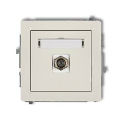 DECO Mechanizm gniazda antenowego pojedynczego SAT ercu mat 26DGF-1