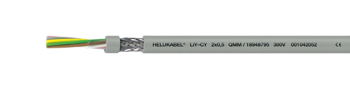 Przewód sterowniczy giętki ekranowany LIY-CY 7x1 QMM GR 300/300V