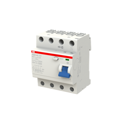 ABB Wyłącznik różnicowo-prądowy serii STANDARD F204-AC-80/0,3; 4-polowy; typ AC; I=80A; In= 300mA 2CSF204001R3800