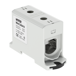 MOREK Złączka szynowa gwintowana OTL240 zacisk 1xAl/Cu 35-240mm² szara MAA1240A10