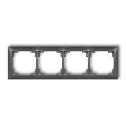 DECO Ramka uniwersalna poczwórna z tworzywa DECO Soft 11DRSO-4