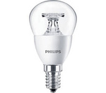 Żarówka LED Philips CorePro lustre 5,5-40W E14 827 470lm P45 Biała ciepła przeźroczysta