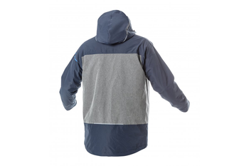 Hogert TANGER kurtka przeciwdeszczowa granatowo/niebieska XL (54) HT5K248-XL