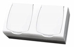 MADERA Gniazdo podwójne GNH-2NZ/00/W
