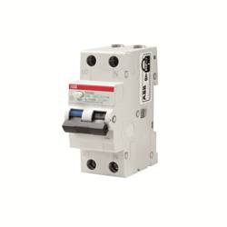 ABB Wyłącznik różnicowo-prądowy z członem nadprądowym DSH201 C10A/0,03; 2-polowy; typ AC; I=10A; In= 30mA