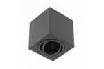 GTV Oprawa sufitowa AVEIRO aluminium 80x80x85mm IP20 max 20W kwadratowa czarna