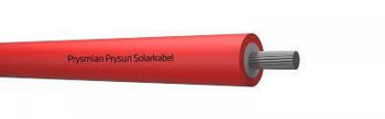 PRYSMIAN Kabel fotowoltaiczny PRYSUN PV H1Z2Z2-K AC: 1/1kV DC: 1,5/1,5kV 1x4 mm² czerwony