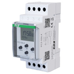 F&F Zegar programowalny astronomiczny z przerwą nocną PCZ-526.4 zasilanie 24÷264 V AC/DC 2-kanałowy NFC ANDROID i iOS