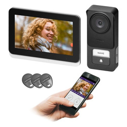 Philips WelcomeEye Connect 3, zestaw wideodomofonowy, 2-żyłowy, 7, Wi-Fi, ekran dotykowy, 3K, RFID