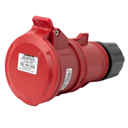 FAMATEL Gniazdo siłowe przenośne 32A/4 400V IP44 23302