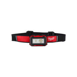 Milwaukee Akumulatorowa latarka-czołówka IR HL450 450/100/250/50/250 lm z wewnętrznym akumulatorem i magnesem ładowana przez USB