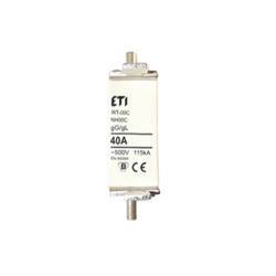 ETI Wkładka topikowa przemysłowa zwłoczna NH00/WT-00 gG 160A/500V
