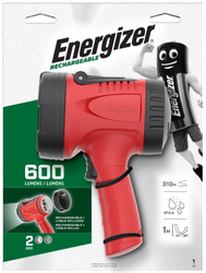 ENERGIZER Latarka RECHARGEABLE SPOTLIGHT 600 lm