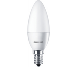PHILIPS Żarówka LED CorePro candle 5,5W/840 odpowiednik 40W 470lm 4000K neutralna biała E14 Frosted