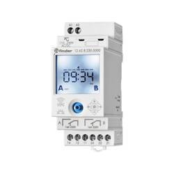 Zegar tygodniowy programowalny NFC 2 styki przełączne 16A 250V AC/DC