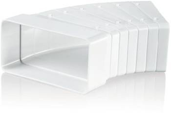 VENTIKA Kolano wielokątowe 110x55mm białe KP55-UNI