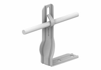 AN-KOM Uchwyt kątowy skręcony Z-zagięcie H=12cm AN-09/OG