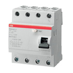 ABB Wyłącznik różnicowo-prądowy serii HOME FH204-AC-63/0,3; 4-polowy; typ AC; I=63A; In= 300mA 2CSF204003R3630