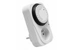 GTV Programator czasowy mechaniczny 24h 16A max: 3500W