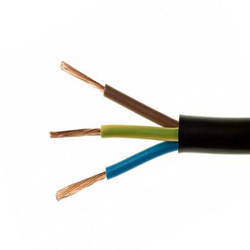 Przewód OMY H03VV-F 3x1 Czarny
