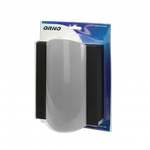 ORNO Dzwonek Gong Ton Color 230V, czarno-srebrny OR-DP-VD-144/B-G
