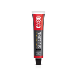 CX80 SILIKON PROFESSIONAL Uszczelniacz odporny na bardzo długie działanie wysokich (+380°C) i niskich (-65°C) temperatur Kartusz 310 ml