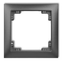 DECO Ramka uniwersalna pojedyncza z tworzywa DECO Soft 11DRSO-1