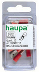 HAUPA Wsuwka konektorowa izolowana 1,5-2,5/6,3x0,8 niebieska PVC 260424/10