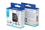 GTV Sufitowa oprawa punktowa PARMA, IP20, okrągła, biała, TYP 2114 OP-PAST1-10