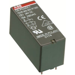 ABB Przekaźnik CR-P012AC2, A1-A2=12V AC, 2 styki c/o  8A