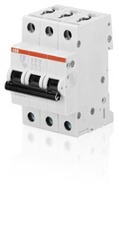 ABB Wyłącznik nadmiarowo-prądowy serii STANDARD 3-polowy C 3A 6kA S203-C3 2CDS253001R0034