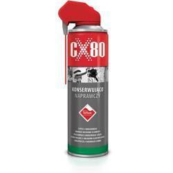 CX80 Płyn konserwująco-naprawczy z teflonem DUOSPRAY z aplikatorem 500ml