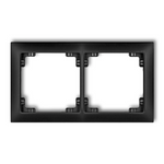 DECO Ramka 2 Karlik Deco Soft -czarny mat