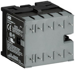ABB Stycznik mini BC6-21-10-P-04; Moc znamionowa: 4kW przy 400V; Napięcie cewki: 110-125V AC; Styki główne: 1NC+2NO ; Styk pomocniczne: 1NO montaż PCB; GJL1213109R0104