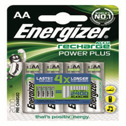 ENERGIZER Akumulator Power Plus AA R6 2000mAh 4 sztuki; E300626700