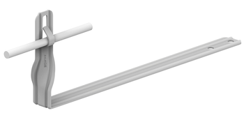 AN-KOM Uchwyt dach. skrę. Z-zagięcie L=28cm, H=13,5cm AN-22/OG/-N