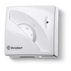FINDER Naścienny termostat ON/OFF (+7...+30)C  1T.01.1