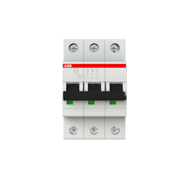 ABB Wyłącznik nadmiarowo-prądowy serii STANDARD 3-polowy C 25A 6kA S203-C25 2CDS253001R0254