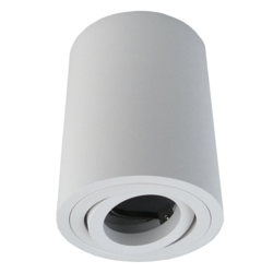 GTV Oprawa sufitowa SENSA aluminium 85x115 max 50W okrągła biała OS-SEN5087OKB-10