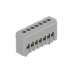MOREK Listwa zaciskowa A7H 7-polowa 7x16 mm² szara; MAD1007A15