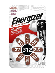 ENERGIZER Bateria słuchowa 312 8 sztuk + Power Seal Technology