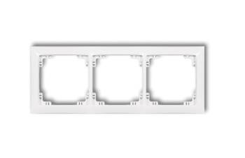 DECO Ramka uniwersalna potrójna z tworzywa DECO Soft DRSO-3