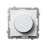 SONATA Ściemniacz uniwersalny do obciążenia żarowego, halogenowego oraz LED biały ŁP-8RL2/M/00