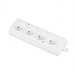Gniazdo wtyczkowe poczwórne 4x2P 16A 250V  GN-460